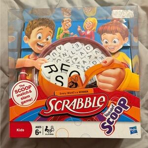New Scrabble Alphabet Scoop Game